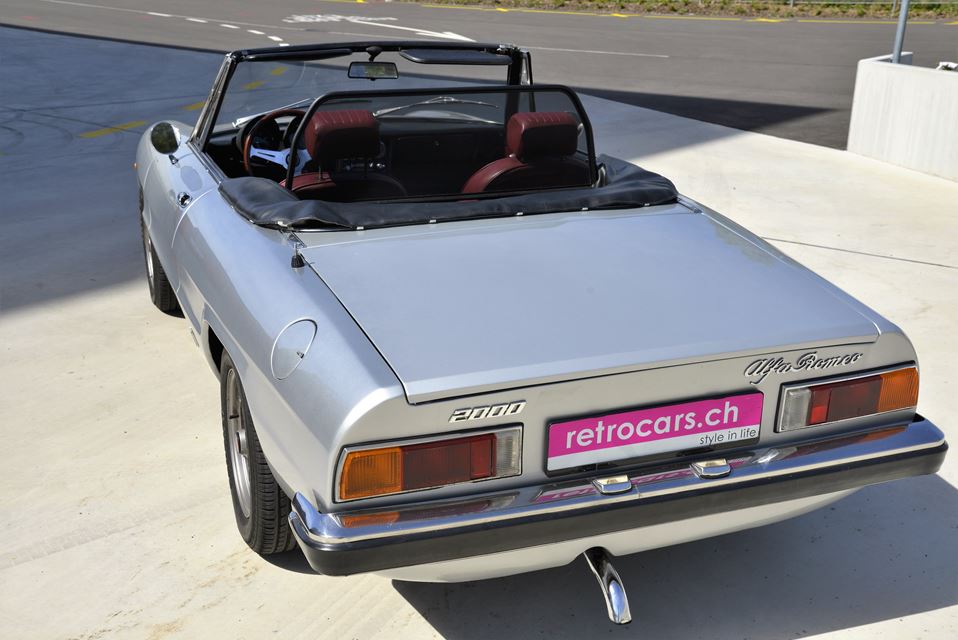 Alfa Romeo Spider Fastback 2000 Oldtimer -1976