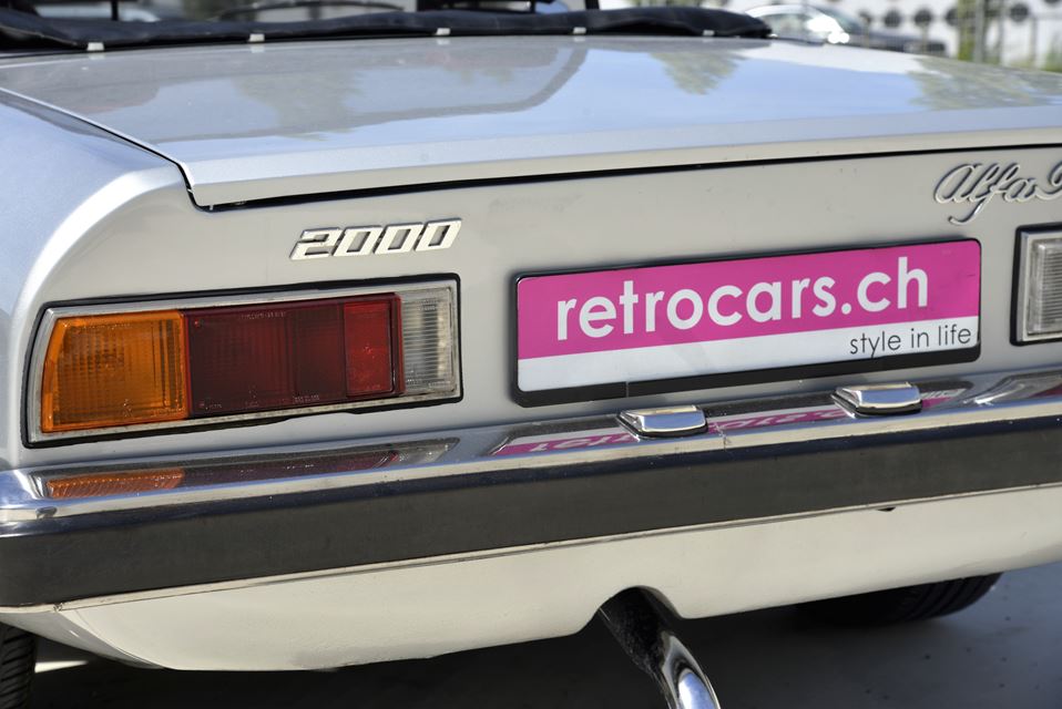 Alfa Romeo Spider Fastback 2000 Oldtimer -1976