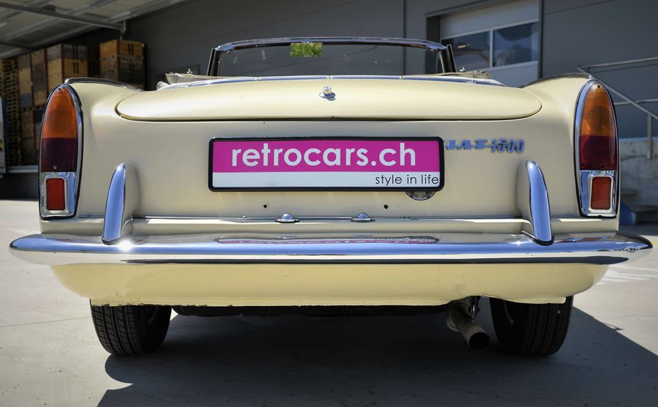 Fiat 1500 Spider Pininfarina - 1963